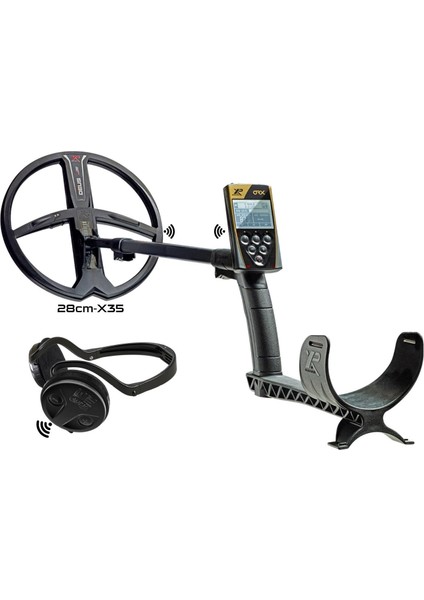 Xp Orx Dedektör (Ana Ünite, Wsa Kablosuz Kulaklık ve 28CM X35 Başlık Ile)
