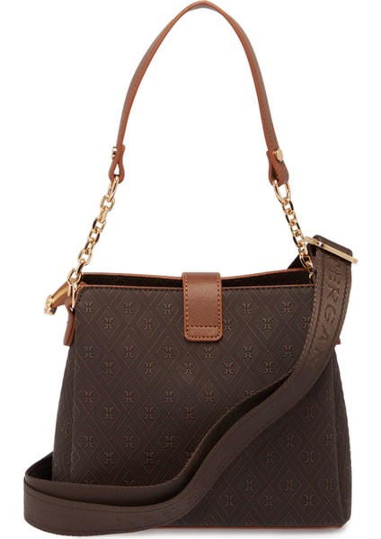 Kahverengi Print Kadın Omuz Çantası - S25K1PR09178-R9C modelleri