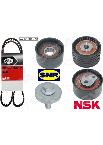 Mtxdpn Eksantrik Gergi Kiti 128X270 Laguna 98-01 -Megane 99 -Scenic 00-03 -Espace Iii 1.8-2.0 16V