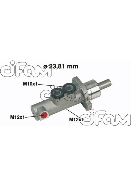 Mtxdpn Fren Ana Merkezi Vectra B 96 02 2.0 16V 2.5 16V X20XEV-X25XE 23.80 mm