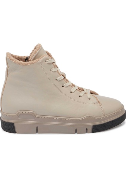 Gri Deri Kadın Casual Bot - K24K1BT67533-B43 modelleri