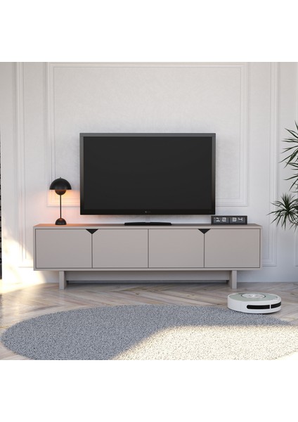 Öz Tv Ünitesi - 180 cm Modern Tasarım, Ekonomik Tv Ünitesi,kulpsuz