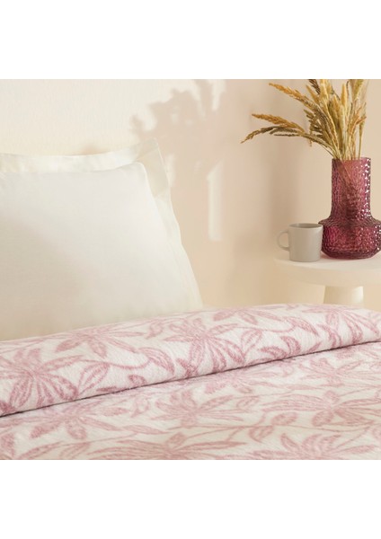 Layla Çift Kişilik Akrilik Battaniye Mürdüm modelleri