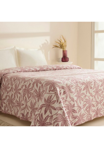 Layla Çift Kişilik Akrilik Battaniye Mürdüm indirimleri