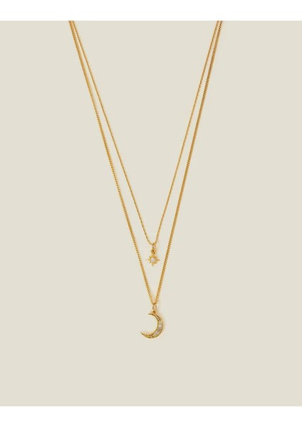 Z Çoklu Kolye 14 Ayar Altın Kaplama