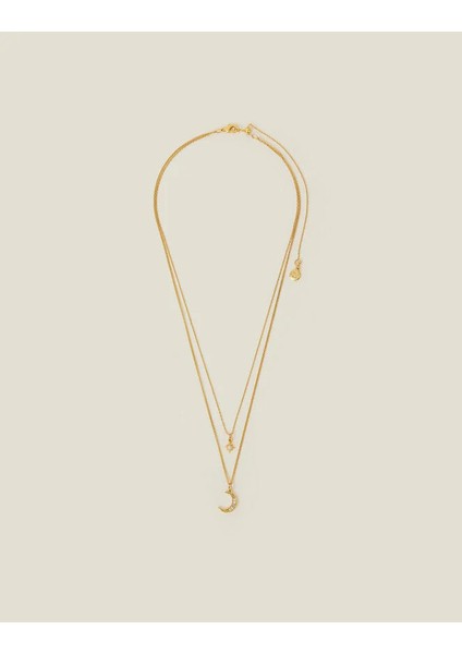 Z Çoklu Kolye 14 Ayar Altın Kaplama fiyatları