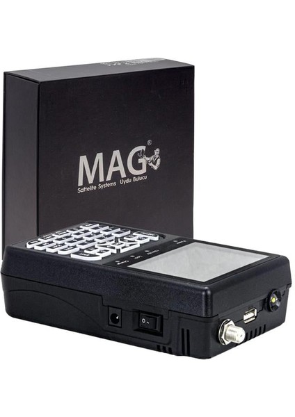 MAG-2100 3.5'' Dvb-S/s2 LCD Ekran Görüntülü Hd Uydu Yön Sinyal Bulucu fırsatları
