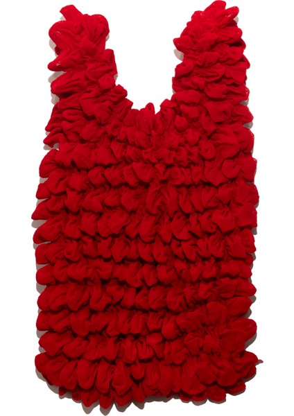 Genişleyen Kırmızı Alışveriş Çantası