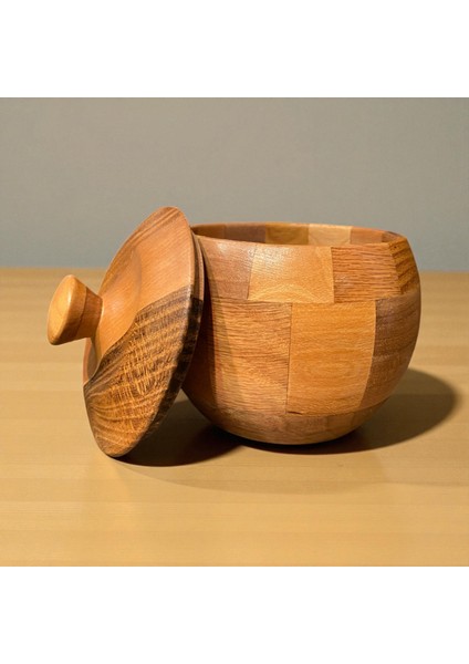 🌰🌳🍯 El Yapımı Meşe, Ceviz & Dut Ağacından Ahşap Şekerlik fiyatları