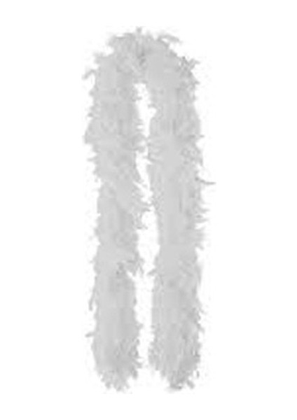 Beyaz Otriş Boa Tüy