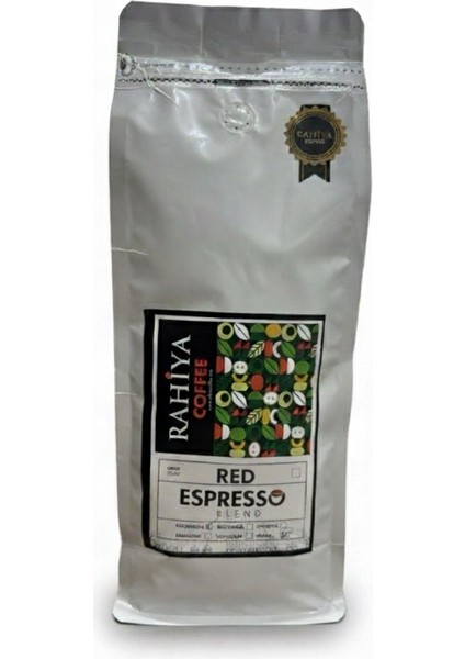 Espresso Red Blend Kahve Çekirdeği 1000GR (Yumuşak)