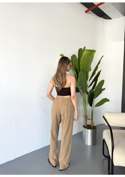 Jemmy Kadın Keten Pantolon W305-71 modelleri