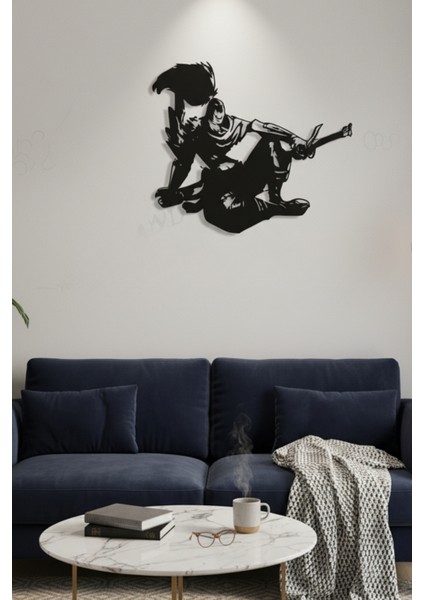 Anime Oyun Savaşçı Metal Duvar Dekoru Dekoratif Duvar Tablosu fırsatları