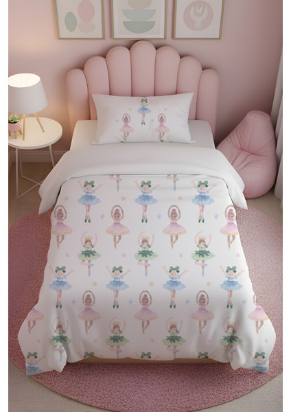 %100 Pamuk Tek Kişilik Nevresim Takımı