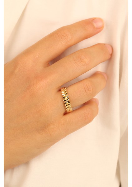 Başak Model Altın Yüzük ÇGKY0094 fiyatları