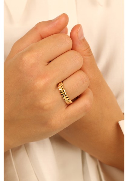 Başak Model Altın Yüzük ÇGKY0094