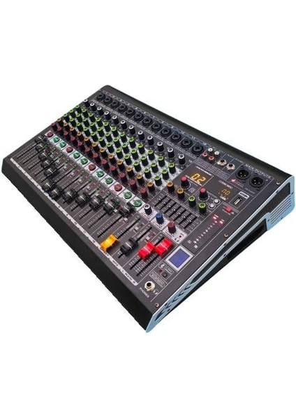PM-12B800 - 12 Kanal 99 Dsp Effect Power Mixer - 12 Mono + 1 Aux Giriş - 2X400 Watt fiyatları