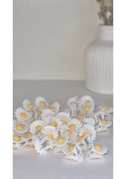 6 Adet Papatya Mandal Toka