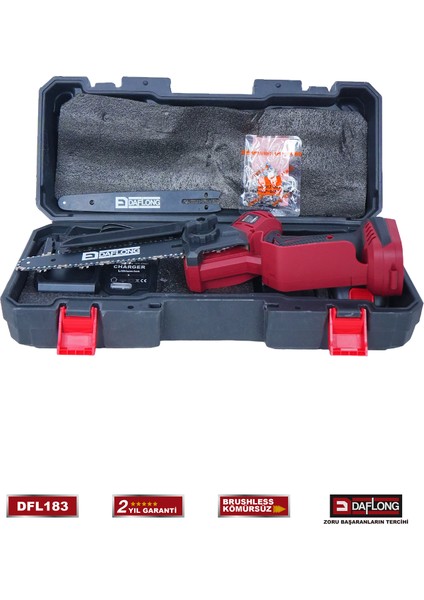 Pro 2.1 M Teloskopik Uzatma Dijital Gösterge Otomatik Yağlama Dal Budama Çift Pala DFL-183 fırsatları