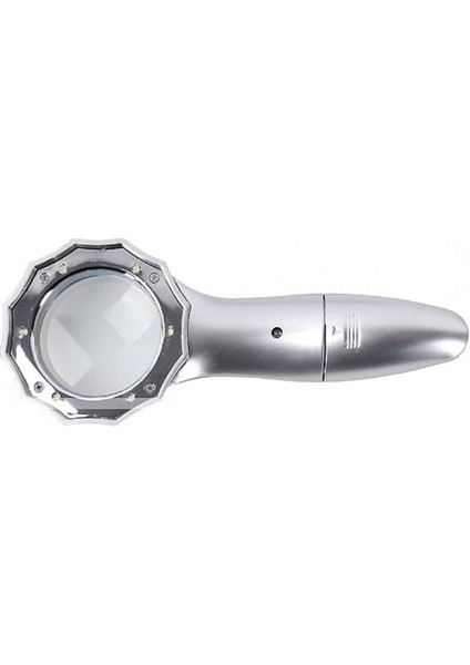 7x Büyüteç 6 LED Işık Aydınlatma 50MM Optik Lens El Büyüteç fırsatları