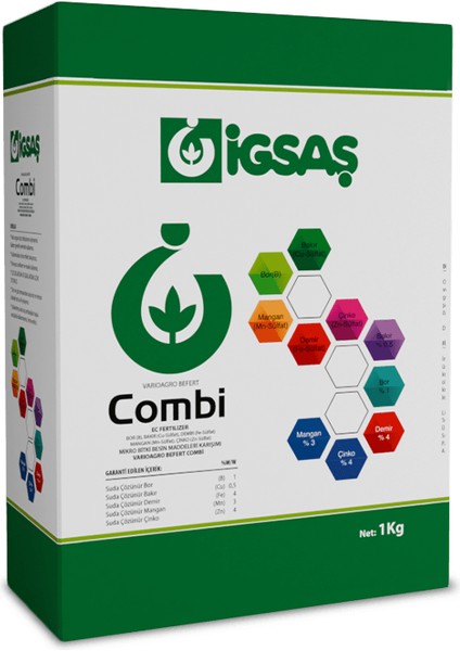 Igsaş Varıoagro Befert Combi Mikro Bitki Besin Maddeleri Karışımı 1 kg