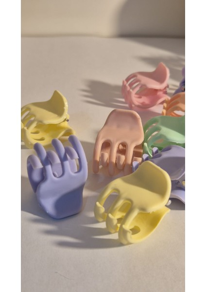 6 Adet Orta Boy Mandal Toka Karışık Renk