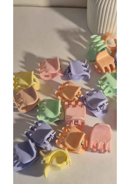 6 Adet Orta Boy Mandal Toka Karışık Renk modelleri