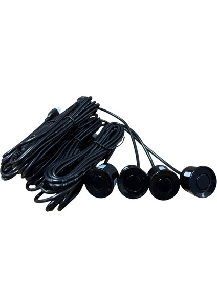 Araç Park Sensörü Gözü 22MM Siyah (SNR22-S) 4 Adet Fiyatı