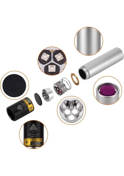 15 Watt 365NM Ultraviyole Para Işığı WT-305 modelleri