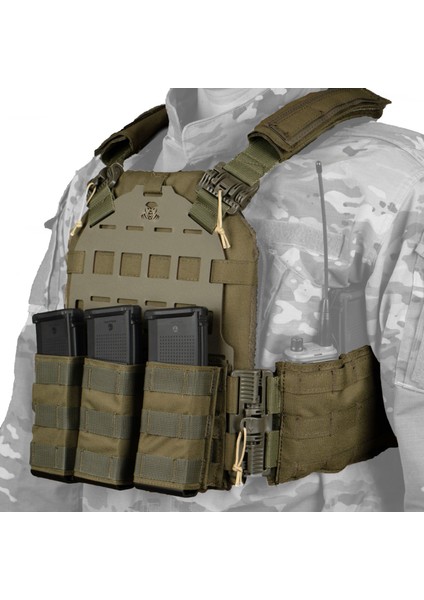 Mas Tactical® Plaka Taşıyıcı Kydex 6294 Haki