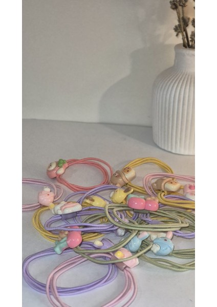2 Adet Figürlü Lastik Toka Karışık modelleri