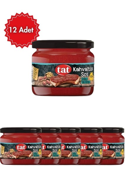 Kahvaltılık Sos 300CC Cam Şişe X12 Paket