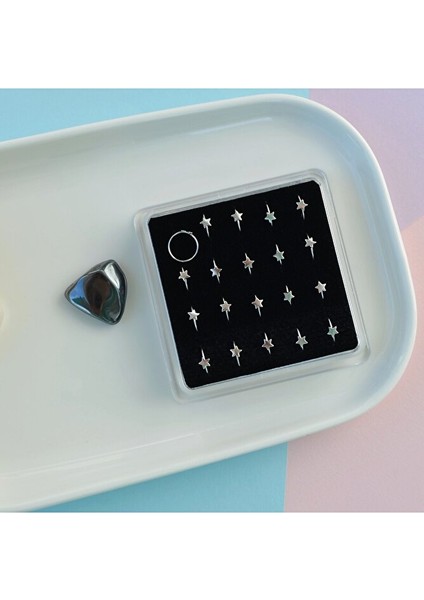 Cerrahi Çelik Yıldız Halka Hızma Yıldızlı Burun Hızması indirimleri