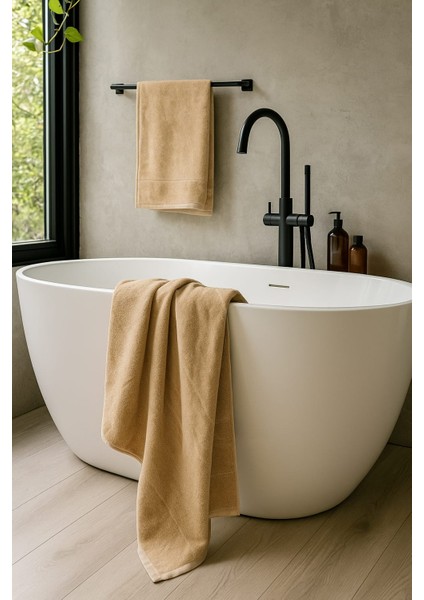 kadife Banyo Havlu Takımı modelleri