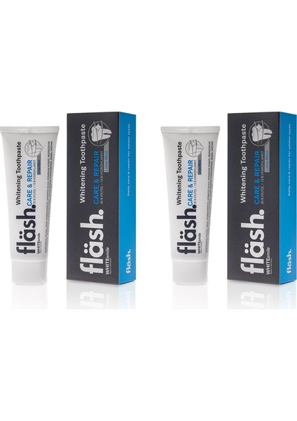 Whitesmile Flash Whitening Toothpaste Diş Macunu Nane ve Misket Limonu Aromalı Diş Macunu 75 ml 2 Adet modelleri