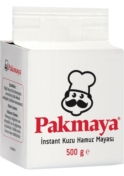 Instant Kuru Hamur Mayası 500 gr x 20 Adet (1 Koli) fiyatları