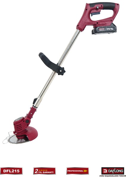 Professionel Şarjlı Çim Biçme Tırpan Makinası DFL-215 fırsatları