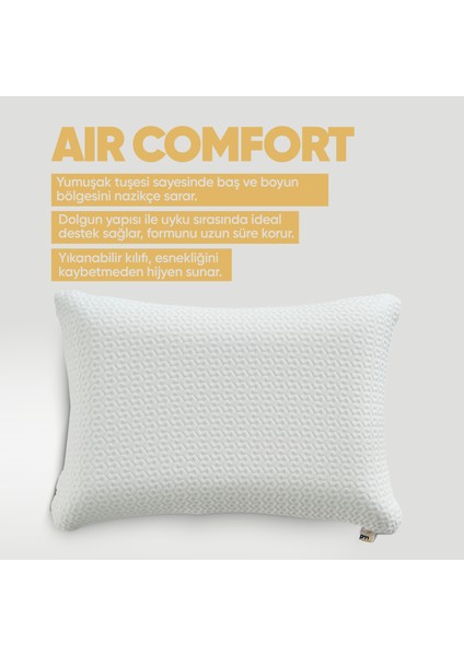 Rahat Uyku Yastığı - Air Comfort Cilt Dostu Anti Uv Ortopedik Visko Uyku Yastığı modelleri