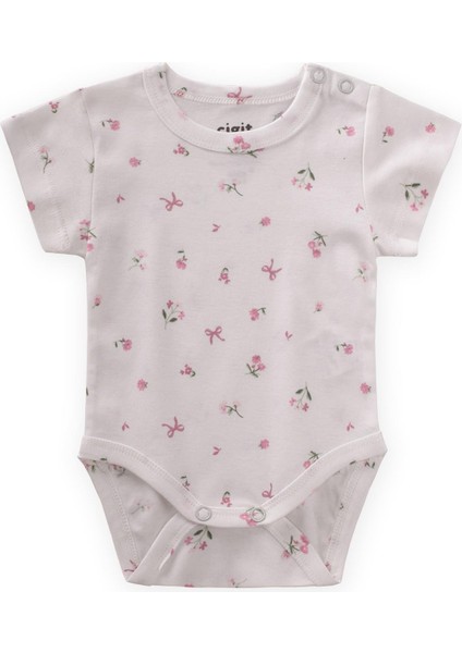 Zıbın 0-3 Yaş Çiçek Desenli