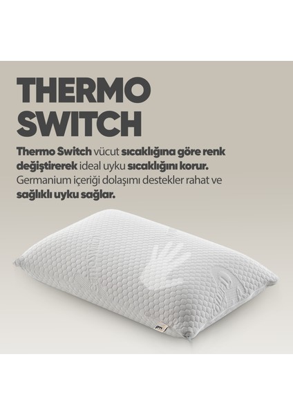 Akıllı Visko Yastık - Isı Hafızalı Tombul Ortopedik Lüx Yastık - Termal Isı Dengeleyici fiyatları