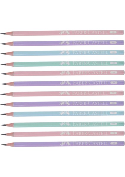 Şövalye Pastel Hb Yuvarlak Kurşun Kalem 12 Adet