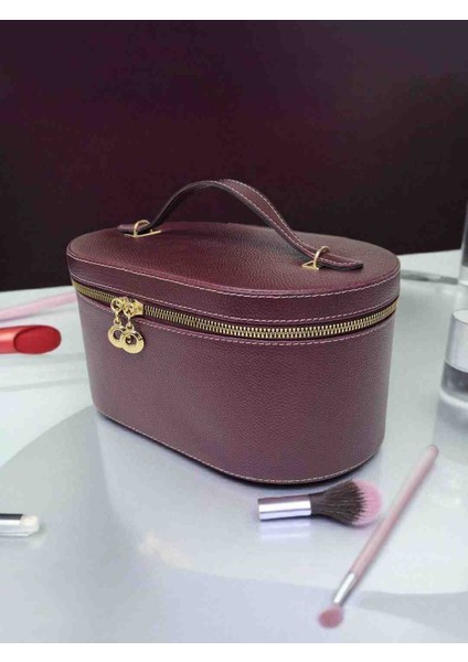 Aynalı Büyük Kapasiteli Makyaj ve Aksesuar Düzenleme Kutusu | Deri Görünümlü Organizer fiyatları