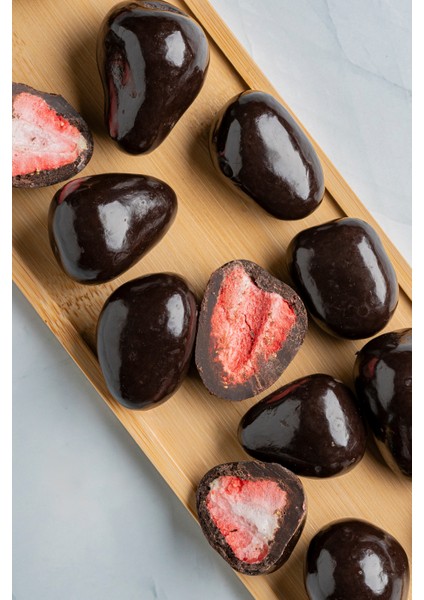 Çikolata Kaplı Meyve 5'li Set , Çikolata Kaplı Freeze-Dry Meyve , Meyve Draje