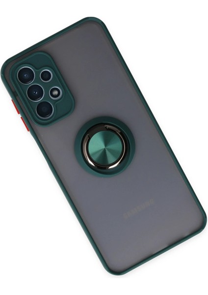Nrtmsa Newface Samsung Galaxy A23 4g Kılıf Montreal Yüzüklü Silikon Kapak - Yeşil fiyatları
