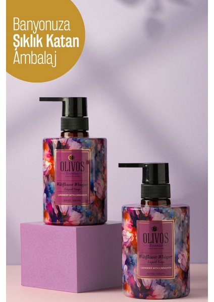 Sıvı Sabun Lavanta Tarçın – Sanat Koleksiyonu, Tablo Gibi Şişe Harika Koku Yoğun Nemlendirici modelleri