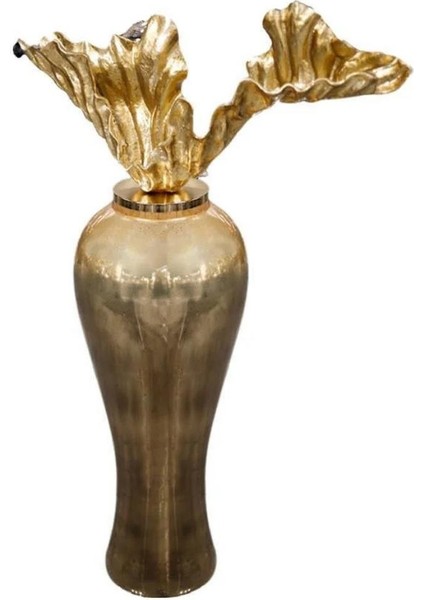 Gold Yapraklı By Kup 117 cm