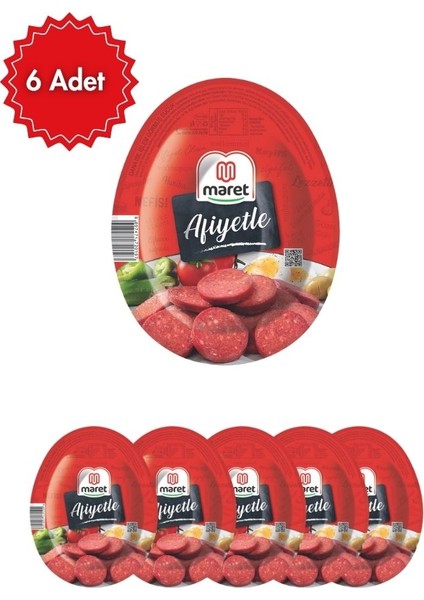 Afiyetle Dana Sucuk 200G X6 Paket