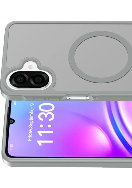 Nrtmsa Joko Samsung Galaxy A07 Jota Magsafe Kapak - Titan Gri modelleri