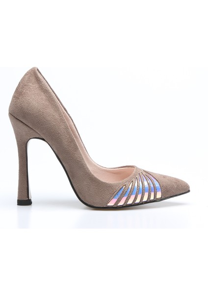 Idil Vizon Suet Kadın Stiletto modelleri