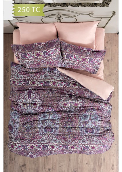 250 Tc Bambu Karışımlı Pamuk Saten Nevresim Takımı – Family Size - Eternıty fiyatları